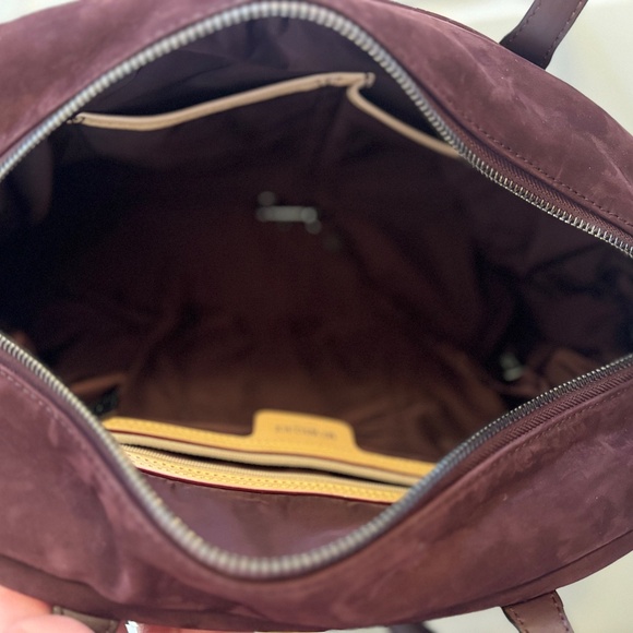 MZ Wallace Astor Satchel Wine Nubuck - Picture 9 of 11